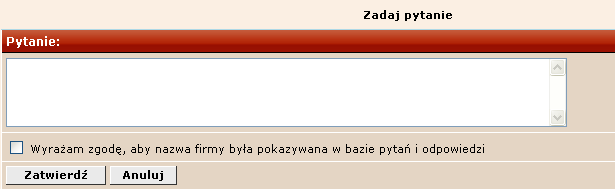 pytanie ukaże się na liście pytań w ciągu kilku dni. 7.3. Archiwum kursów euro Ta opcja pozwala na przeglądanie archiwalnych kursów euro.