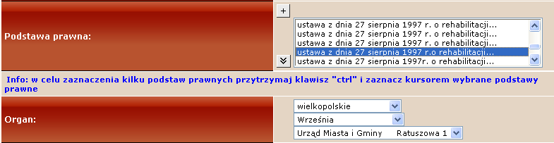 3.3. Krok 3z3 W tym kroku określamy większość parametrów pomocy.