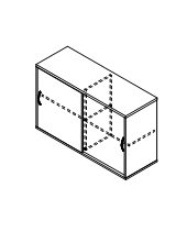 75 Art. 374 120x42x115 Szafa aktowa, drzwi przesuwne 680,00 836,40 76 Art.