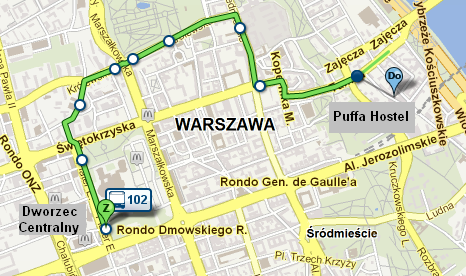 Informacja turystyczna: mapki, ulotki, itp. Dwie Sale PUFFA Bezpłatny Internet bezprzewodowy -WiFi.