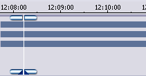 126 pl Interfejs użytkownika Bosch Video Management System Wyświetla skale czasu kamer znajdujących się na liście kamer. Umożliwia szybkie pozycjonowanie czasu w celu odtwarzania odpowiednich obrazów.