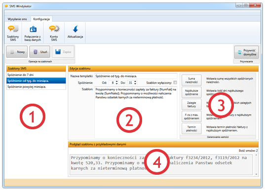 3 Jeśli program księgowy zainstalowany jest na tym komputerze, z którego właśnie korzystasz to zaznacz pole Logowanie NT (Windows) i wybierz bazę danych z rozwijanej listy Nazwa bazy danych.