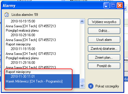 4 / 7 Działania Autoakcje Atutem Sage ACT! są Autoakcje narzędzie, które automatycznie planuje określone sekwencje działań dla grupy klientów, która spełnia określone kryteria.