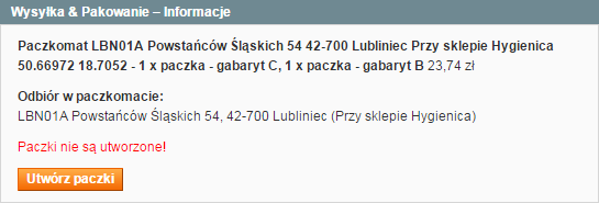 się dostępna odpowiednia opcja. Nie wymaga ona żadnych dodatkowych danych. 5.