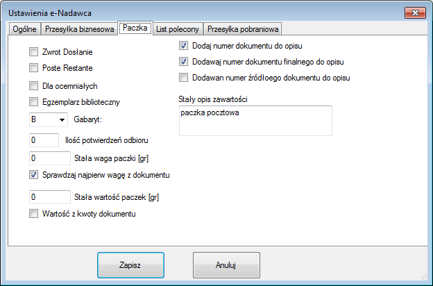 Tytuł Przelewu tytuł przelewu ze zwrotem pobrania. Do tytułu przelewu dostawiany jest zawsze numer obecnego dokumentu.