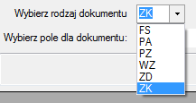 3.2.8 Sterowanie eksportem Funkcjonalność ta przygotowana została dla użytkowników, którzy w samym Subiekcie (za pomocą pól dodatkowych) chcą określać sposób eksportu danego dokumentu.