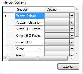 Statusy w OPTIMIE: Status ustawiony automatycznie po pobraniu zamówienia dokument Rezerwacja odbiorcy w buforze, Nie potwierdzenie zamówienia w Comarch Optima przez 3 dni dokument Rezerwacja odbiorcy