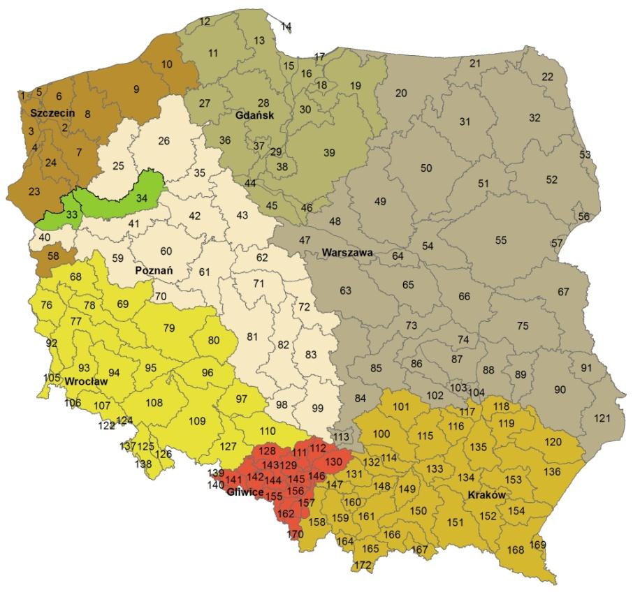 Odstępstwa JCWPd odstępstwo z art. 4 ust. 4 RDW 2 JCWPd: PLGW600033 oraz PLGW600034 PLGW 600033 Brak możliwości technicznych. Ze wzgl.