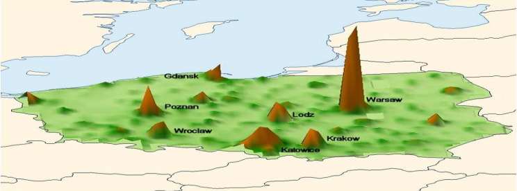 Region ołudniowozachodni Region północny 10,69% Potencjał gospodarczy 12,84%