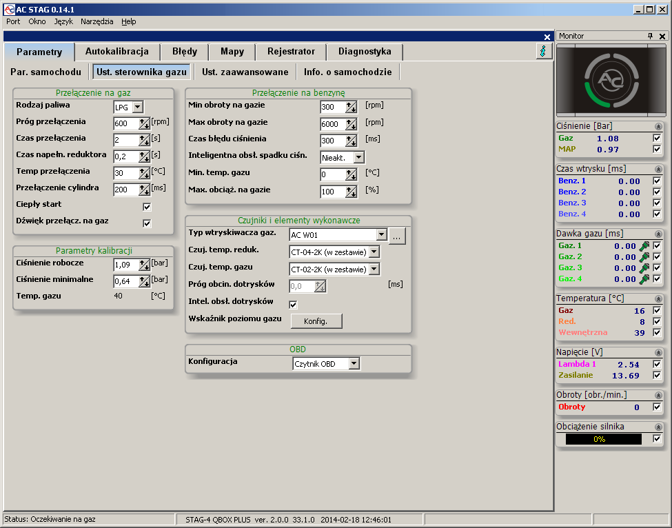 Rysunek 5 Widok okna parametry (Parametry samochodu) Rysunek 6