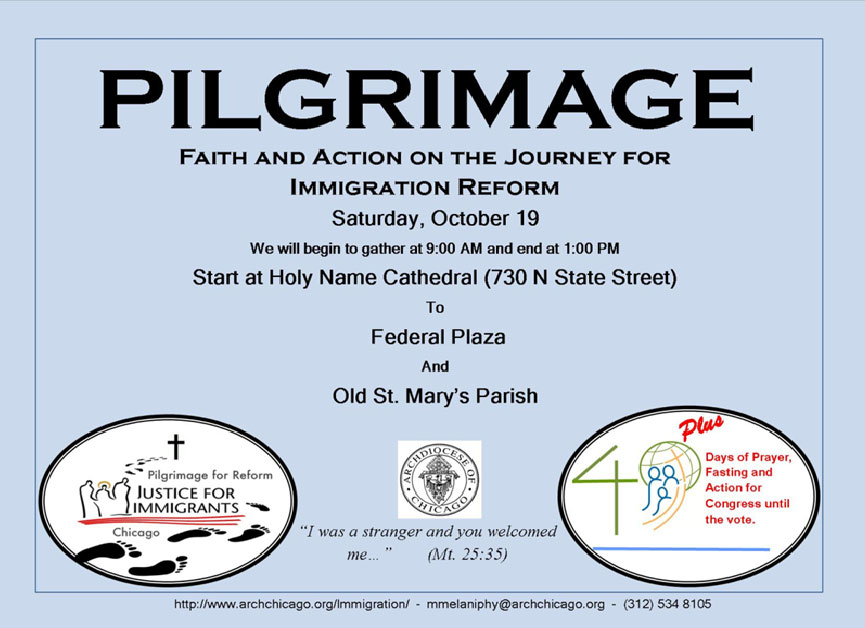 PageSeven 26thOrdinarySunday September29,2013 FAITHANDACTIONONTHEJOURNEYPILGRIMAGE Ascontinuationofthe40DaysofPrayer,FastingandAction UntiltheVotetherewillbeaPilgrimageonOctober19thfrom 9:00a.m.until1:00p.