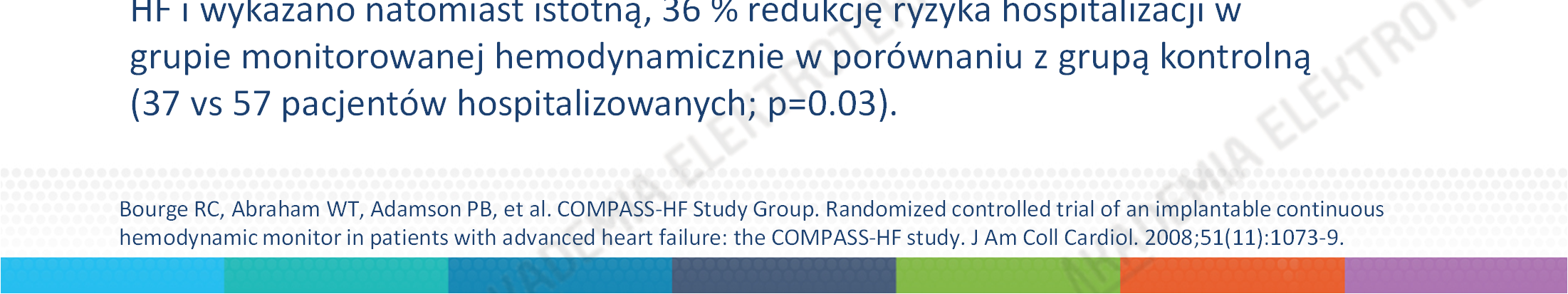 Pomiar ciśnienia w drodze odpływu prawej komory (Chronicle, Medtronic Inc.
