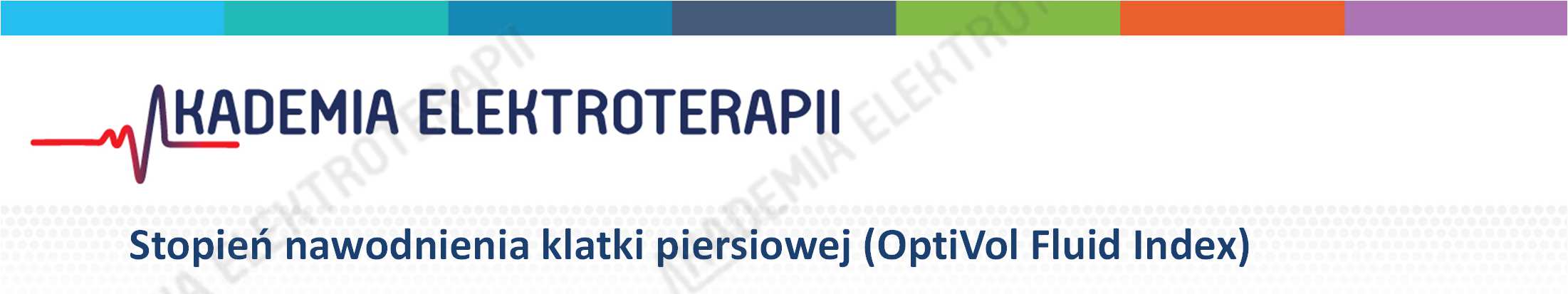 Im większa zawartość wody w tkance płucnej tym mniejsza impedancja.