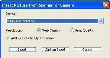 1. Kliknij w [Get Picture], aby zakończyć, jak pokazane jest na górze, po prawej. <Uwaga>: Wsparcie tylko dla systemu operacyjnego Windows XP. 8.18.