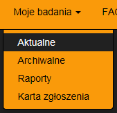 Zatwierdzanie karty zgłoszenia Potwierdzenie odebrania obiektu badań Zatwierdzenie karty zgłoszenia przez Organizatora skutkuje pojawieniem się wybranej rundy w