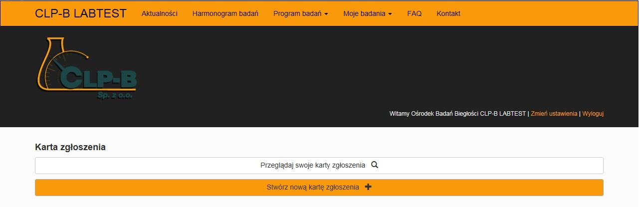 Zgłaszanie uczestnictwa w badaniach biegłości Zgłaszanie uczestnictwa w badaniach biegłości możliwe jest wyłącznie dla zalogowanych użytkowników.