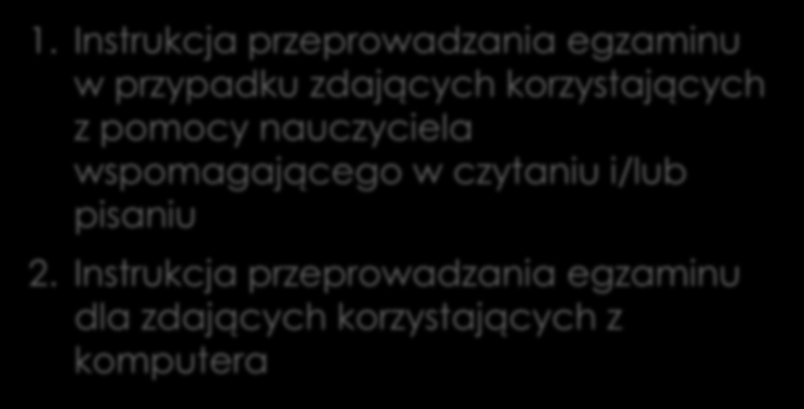 Instrukcje 1.
