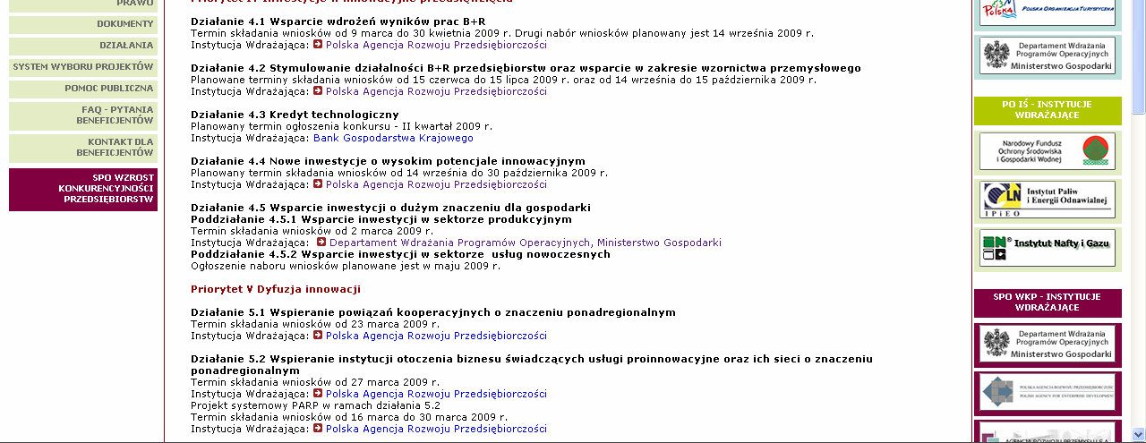 Gospodarki: http://www.mg.gov.