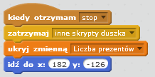 Skrypty Mikołaj1, mogą być również zmodyfikowane podobnie jak w przypadku