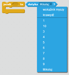 Co się teraz powinno zdarzyć? -Prezenty powinny znikać kiedy są dotknięte przez Mikołaja. 8. Tworzymy skrypty dla duszka- jednego z prezentów.