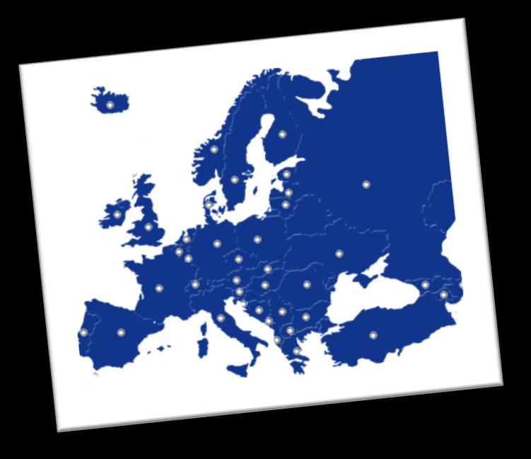 000 osób z 42 krajów Europy, wyróżnia się prawie 30-letnim doświadczeniem i nieustanną ekspansją, działa w sieci poprzez grupy narodowe i lokalne, organizując ponad 1.