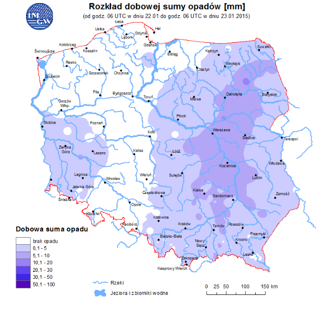 INFORMACJE HYDROLOGICZNO - METEOROLOGICZNE Stan