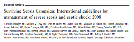 Wytyczne międzynarodowe Declaration of Barcelona X 2002 wzrost publicznej świadomości n.t. sepsy i jej leczenia,