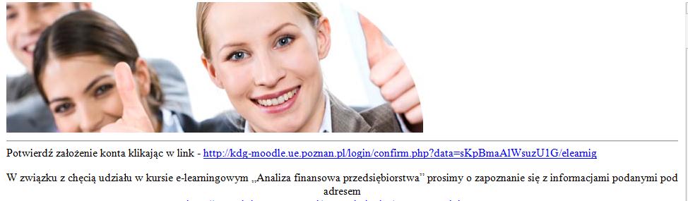 7. Otwórz wiadomość i potwierdź założenie konta 8. Naciśnij Kursy Naciśnij na wybrany kurs Jeżeli po naciśnięciu na wybrany kurs zobaczysz komunikat Nie masz jeszcze dostępu do kursu.