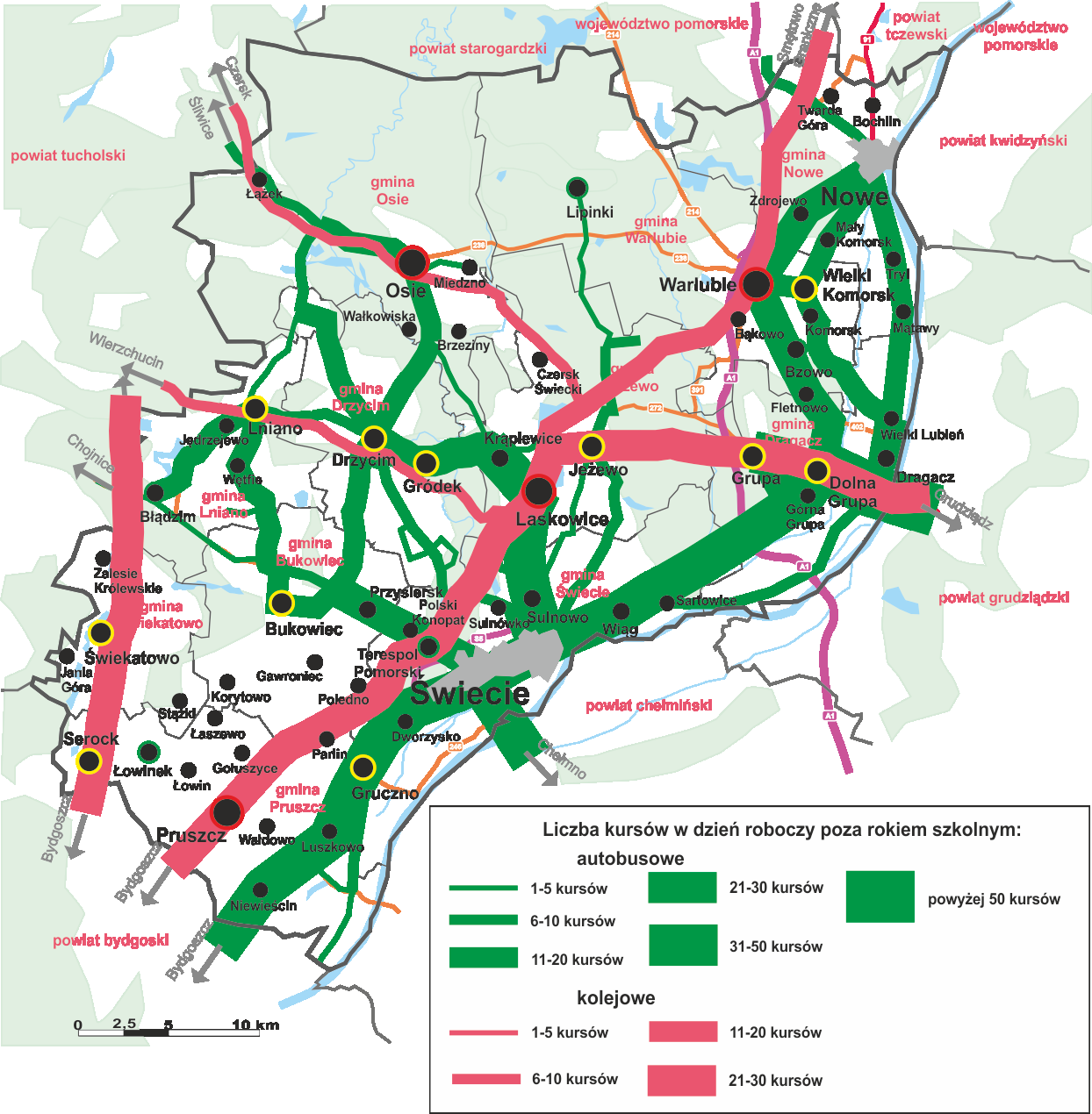 Istotnym elementem w realizacji podróży i determinantą wyboru środka transportu, jest czas, który należy na tę podróż przeznaczyć.