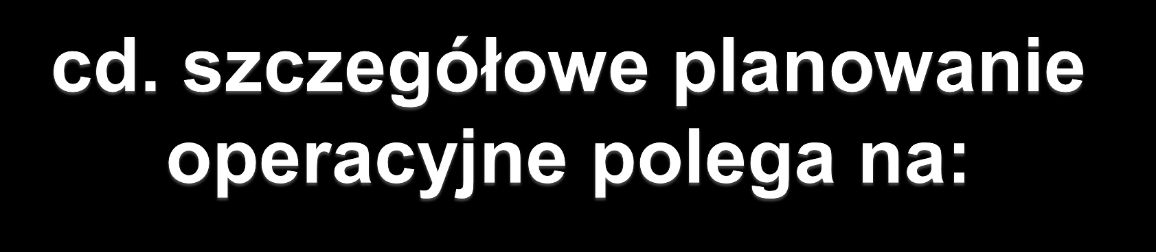 ewentualnie, korygowaniu programów wytwórczych; badaniu jakości procesów wytwórczych oraz jakości wytworzonych wyrobów; wyznaczaniu