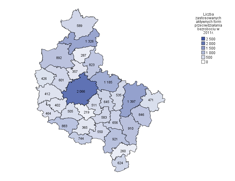 Aktywizacja na wielkopolskim rynku pracy w 2011r.