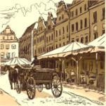 Na komplet scenografii Warszawa 1935 dla przestrzeni Warszawa 1935 - elementy około 400m2 strefa imprezy i 200m2 strefa chillout składają się następujące elementy: Retro bar z