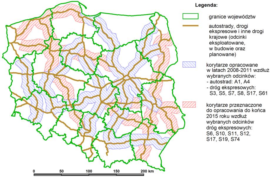 Nowe warstwy tematyczne: warstwa normatywna Kopaliny i Obszary zweryfikowane, warstwa Naturalna Bariera Izolacyjna - bezpieczne i dogodne,