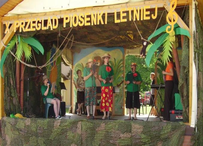 Religijnej w DPS w Nowinach, Przeglądzie Piosenki Letniej w Chojnie