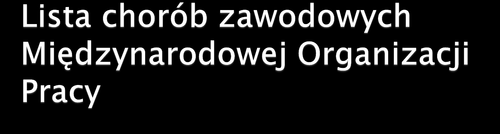 1. Choroby wywołane przez czynniki zewnętrzne 1.1. Choroby wywołane przez substancje chemiczne 1.2. Choroby wywołane czynnikami fizycznymi 1.3. Czynniki biologiczne 2.