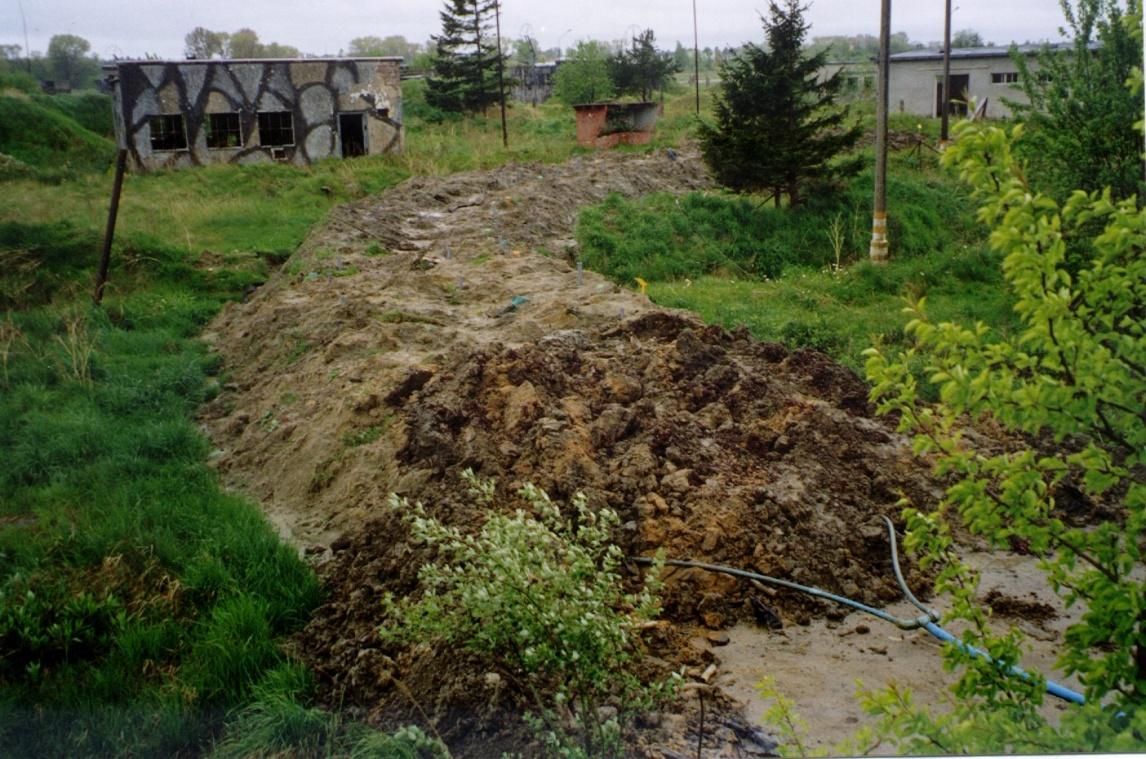 Widok ogólny uformowanej