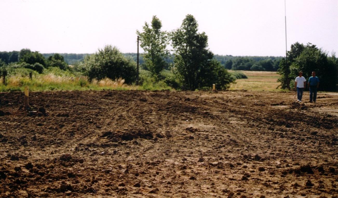 Porządkowanie terenu The land arranging After