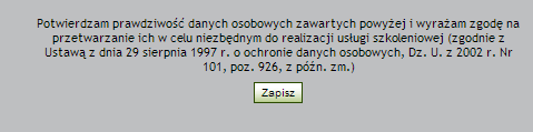 Logowanie do systemu Każdy uczestnik szkolenia otrzymuje Kod użytkownika i Hasło dostępu, przy pomocy których loguje się w systemie ISS Tarbonus na stronie www.iss.tarbonus.