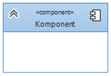 Komponent Wymienny moduł oprogramowania systemu, realizujący określone usługi za pośrednictwem interfejsów Komponentem nazywany jest fragment oprogramowania nadający się do niezależnego montowania w