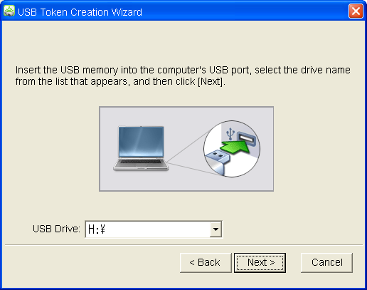 Załącznik Używanie kreatora tokenów Za pomocą kreatora tokenów Network Connection można skopiować Network Connection na dysk flash USB.