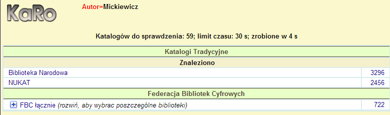 Federacja Bibliotek Cyfrowych FBC to nie tylko wyszukiwarka Źródło danych dla zewnętrznych serwisów m.in. Europeana, DART- Europe i KaRo Bezpłatne, certyfikowane kursy e-learningowe (http://fbc.