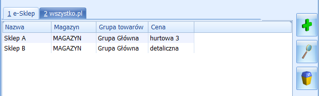 Współpraca Comarch ERP Optima z Comarch ERP e-sklep polega na: 1. eksporcie do Comarch ERP e-sklep danych o towarach oraz grupach towarów, 2.