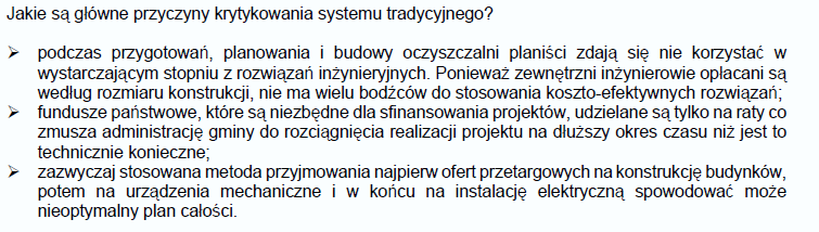 Źródło: MODELE ZARZĄDZANIA USŁUGAMI WODNO