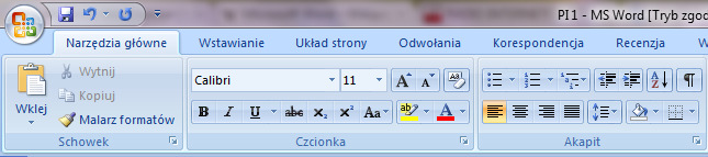 1. OPIS STANOWISKA Komputer klasy PC z systemem operacyjnym Microsoft Windows i pakietem biurowym MS Office. 2. WSTĘP TEORETYCZNY Program MS Word jest narzędziem do zaawansowanej edycji tekstów.