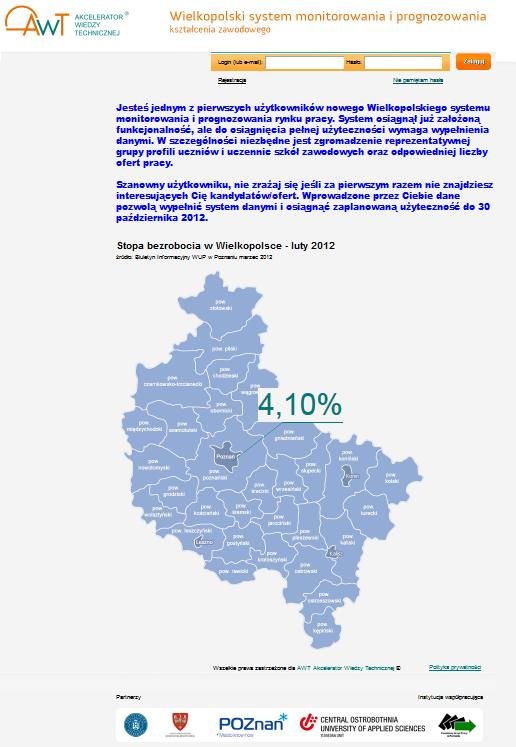 Wielkopolski system doradztwa edukacyjno-zawodowego 1. Edukacyjna 2. Informacyjna 3. Kojarzeniowa 4. Komunikacyjna 5. Raportowa 6.