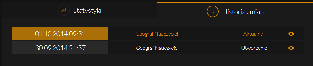 Możemy dokonać zmian w dowolnym aspekcie zadania np: tematu, treści, daty zakończenia i/lub dodania załącznika.