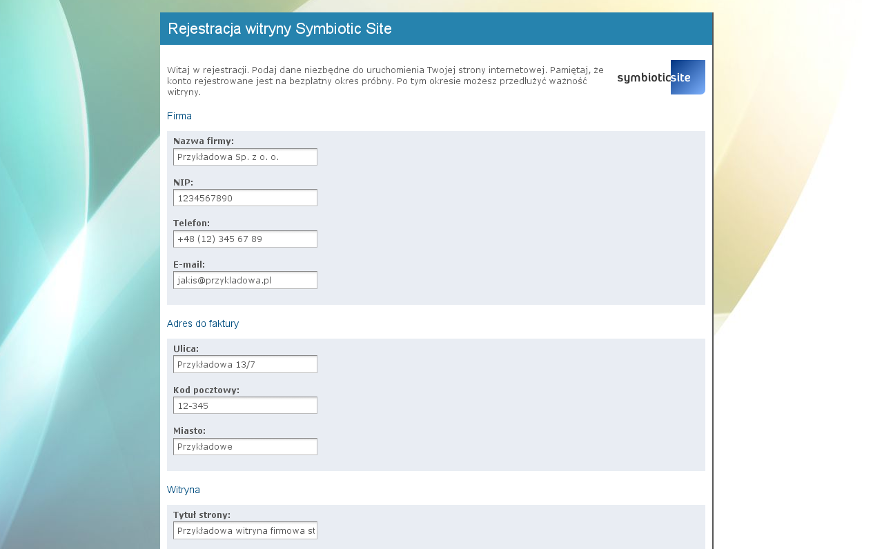 1. 1.1. Wstęp Opis jest programem internetowym pozwalającym zarządzać stroną firmową w łatwy sposób z dowolnego miejsca na świecie.