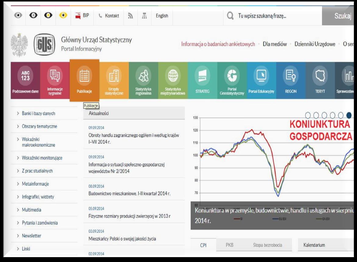 SYSTEM INFORMACYJNY STATYSTYKI PUBLICZNEJ NOWOCZESNE FORMY KOMUNIKACJI Z UŻYTKOWNIKAMI