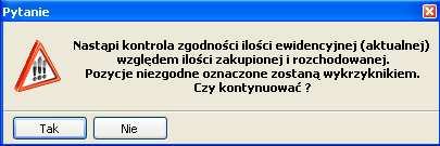 [F10] Wydruk pzwala wydrukwać aktualny stan różnic remanentwych z dmyślnie wybraną pcją rzdzielenia reszty pakwań raz z dstępną dmyślnie niewybraną pcją umieszczenia na wydruku także niezmieninych