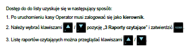 Raport miesięczny Ćwiczenie: Raporty czytające Raport miesięczny pełny - sprawdź